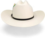 Sombrero Cuernos Chuecos 5000X Johnson Style Western Cowboy Straw Hat - Brim 4" - OriginalWestern.com