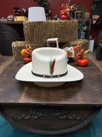 Sombrero Cuernos Chuecos 500X El Fantasma Style (Johnson) Western Straw Hat - OriginalWestern.com