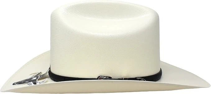 Sombrero Cuernos Chuecos 500X El Fantasma Style (Johnson) Western Straw Hat - OriginalWestern.com