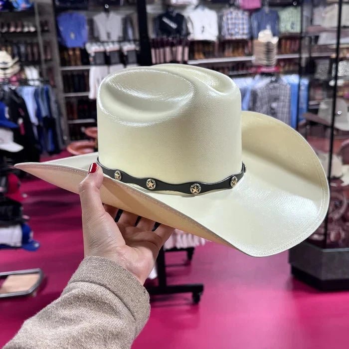 Sombrero Cuernos Chuecos 500X Maverick Style Western Cowboy Straw Hat - OriginalWestern.com