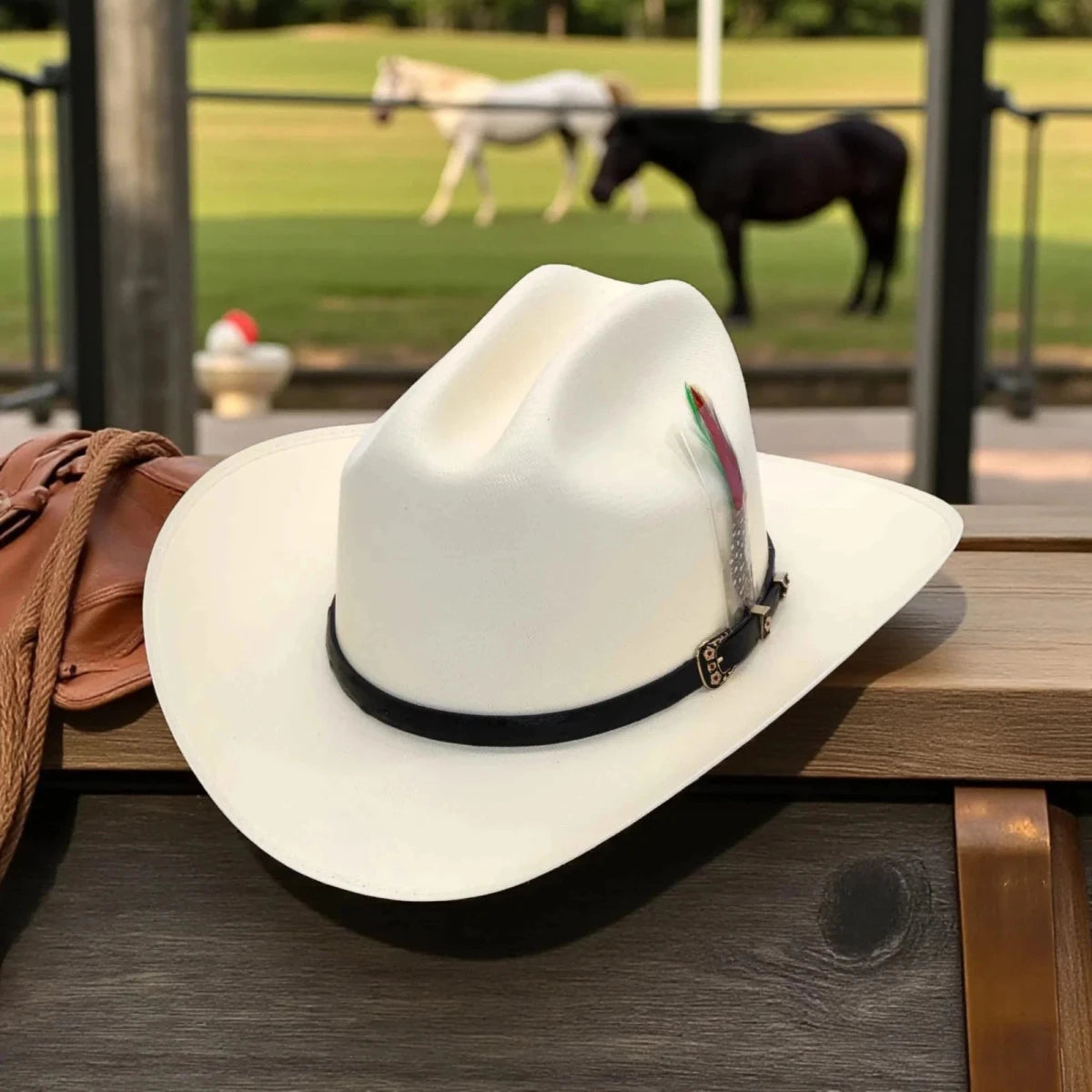 Sombrero Cuernos Chuecos 500X Sinaloa Style (Chaparral) Western Straw Hat 3" - OriginalWestern.com