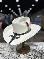 Sombrero Cuernos Chuecos 500X Sinaloa Style (Chaparral) Western Straw Hat 3" - OriginalWestern.com