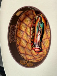 Sombrero Morcon 1,000X Virgen de Guadalupe Sinaloa Western Cowboy Straw Hat - OriginalWestern.com