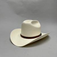 Sombrero Panama 1000X El Gobernador Style Cowboy Shantung Straw Hat - OriginalWestern.com