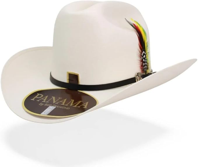 Sombrero Panama 1,000X Panter Belico Sinaloa Style Western Cowboy Straw Hat - OriginalWestern.com