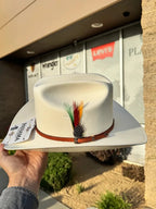 Sombrero Panama 15X El Centenario Style Cowboy Shantung Straw Hat - OriginalWestern.com