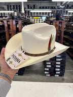 Sombrero Panama 5,000X El Comander Style Cowboy Shantung Straw Hat - OriginalWestern.com