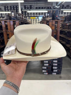 Sombrero Panama 5,000X El Comander Style Cowboy Shantung Straw Hat - OriginalWestern.com