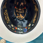 Sombrero Stone 1000X Sinaloa Style Gallos Gamecocks Western Cowboy Straw Hat - OriginalWestern.com