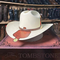 Sombrero Tombstone 10,000X Sinaloa Style (Chaparral) Cowboy Straw Hat - Brim 3" - OriginalWestern.com