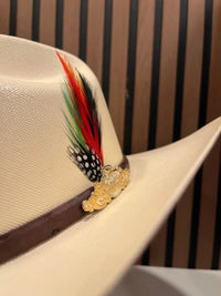 Sombrero Tombstone 10,000X Sinaloa Style (Chaparral) Cowboy Straw Hat - Brim 3" - OriginalWestern.com