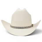 Men's Tombstone 1000X Laredo Style Western Cowboy Straw Hat with Snakeskin Band
