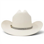 Men's Tombstone 1000X Laredo Style Western Cowboy Straw Hat with Snakeskin Band