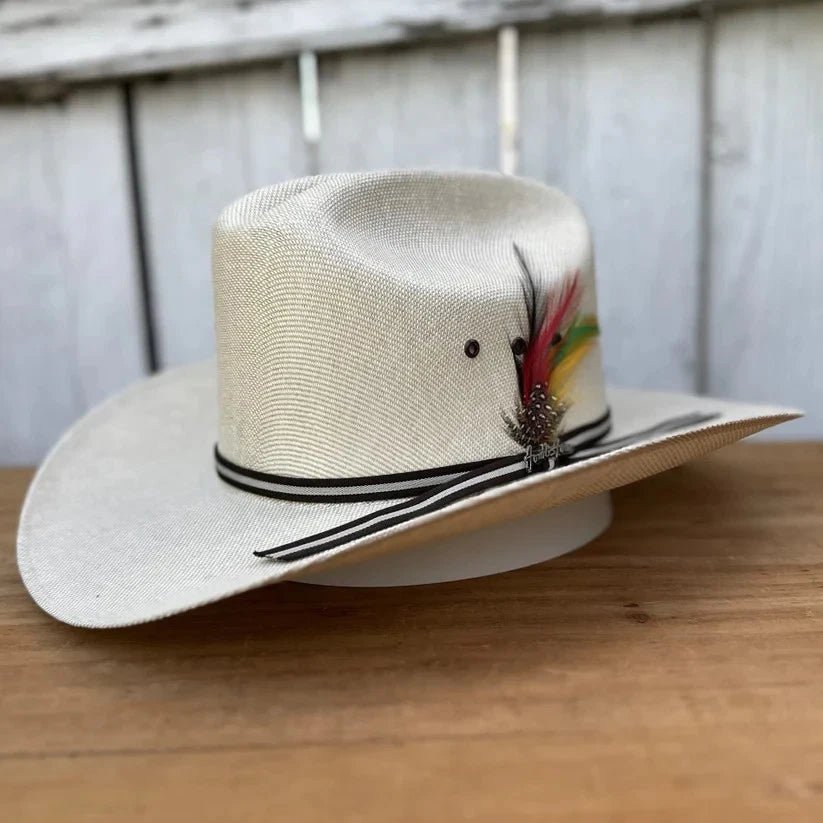 Sombrero Tombstone 1000X Sinaloa Style Western Cowboy Straw Hat - Beige - OriginalWestern.com