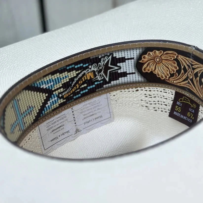 Sombrero Tombstone 10X Mustang Style Bangora Western Cowboy Straw Hat - OriginalWestern.com