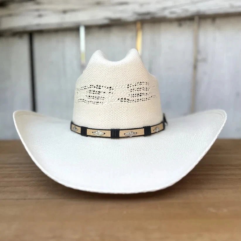 Sombrero Tombstone 10X Mustang Style Bangora Western Cowboy Straw Hat - OriginalWestern.com
