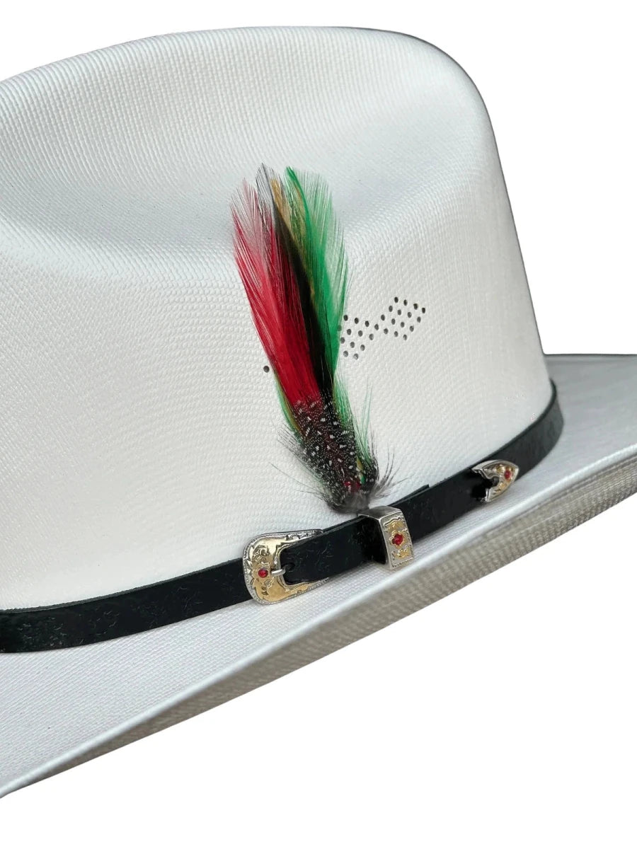 Sombrero Vaquero Morcon 10,000X Superlight Premium Western Cowboy Straw Hat 3.5" - OriginalWestern.com