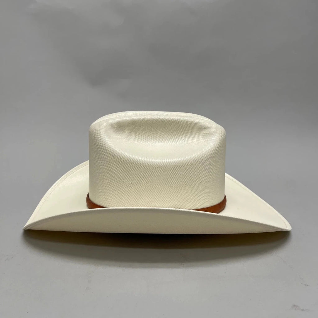 Sombrero Vaquero Panama 500X El Jefe Sinaloa Style Western Cowboy Straw Hat - OriginalWestern.com