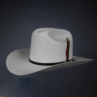 Sombrero White Diamonds 100X San Judas Tadeo Sinaloa Style Western Cowboy Straw Hat - OriginalWestern.com