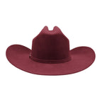 Texana 50X Sinaloa Style (50% Wool 50% Buffalo Fur) Western Cowboy Hat-Burgundy - OriginalWestern.com