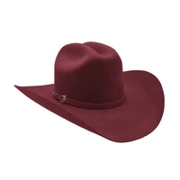 Texana 50X Sinaloa Style (50% Wool 50% Buffalo Fur) Western Cowboy Hat-Burgundy - OriginalWestern.com