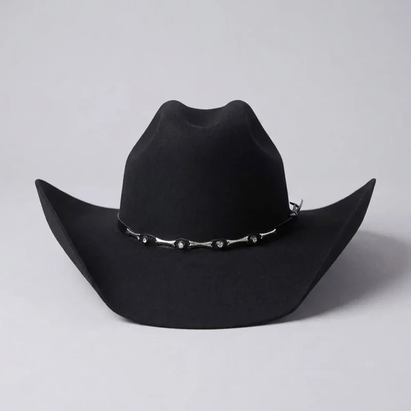 Texana 50X Toro Style Western Cowboy Fur Felt Hat - Black - OriginalWestern.com