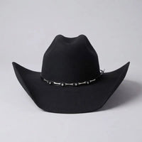 Texana 50X Toro Style Western Cowboy Fur Felt Hat - Black - OriginalWestern.com