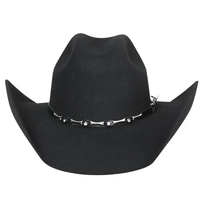 Texana 50X Toro Style Western Cowboy Fur Felt Hat - Black - OriginalWestern.com