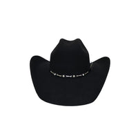 Texana 50X Toro Style Western Cowboy Fur Felt Hat - Black - OriginalWestern.com