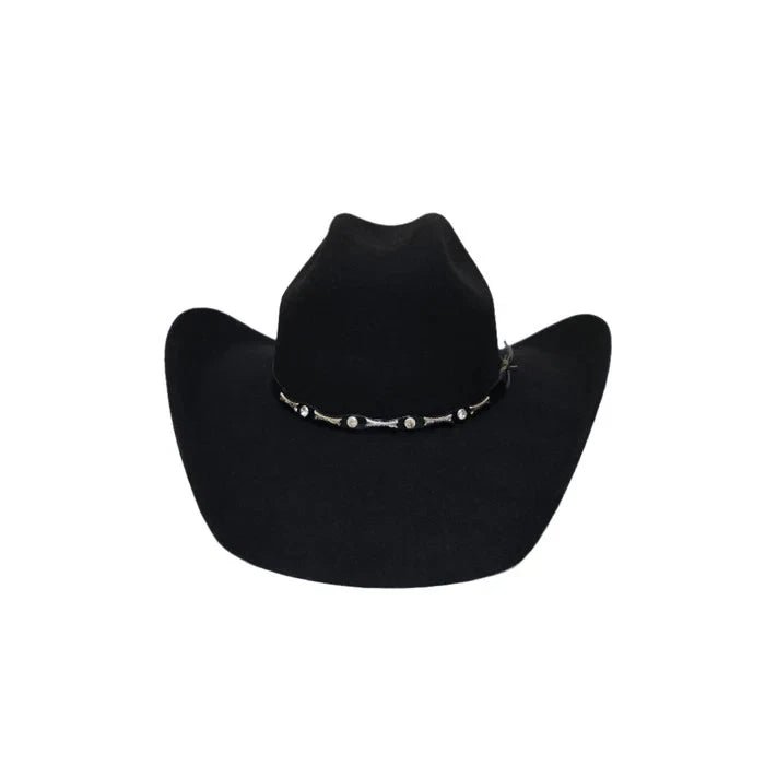Texana 50X Toro Style Western Cowboy Fur Felt Hat - Black - OriginalWestern.com