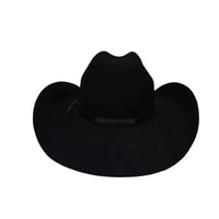Texana 50X Toro Style Western Cowboy Fur Felt Hat - Black - OriginalWestern.com