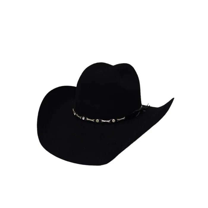 Texana 50X Toro Style Western Cowboy Fur Felt Hat - Black - OriginalWestern.com