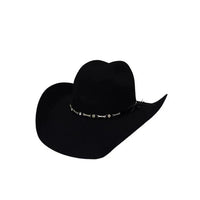 Texana 50X Toro Style Western Cowboy Fur Felt Hat - Black - OriginalWestern.com
