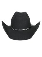 Texana 50X Toro Style Western Cowboy Fur Felt Hat - Black - OriginalWestern.com