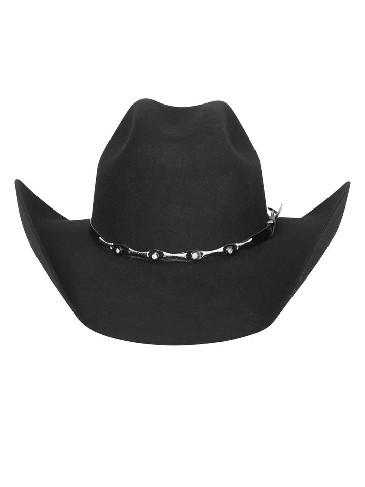 Texana 50X Toro Style Western Cowboy Fur Felt Hat - Black - OriginalWestern.com