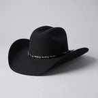Texana 50X Toro Style Western Cowboy Fur Felt Hat - Black - OriginalWestern.com