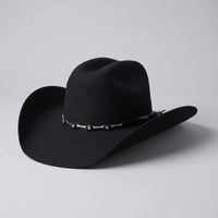 Texana 50X Toro Style Western Cowboy Fur Felt Hat - Black - OriginalWestern.com