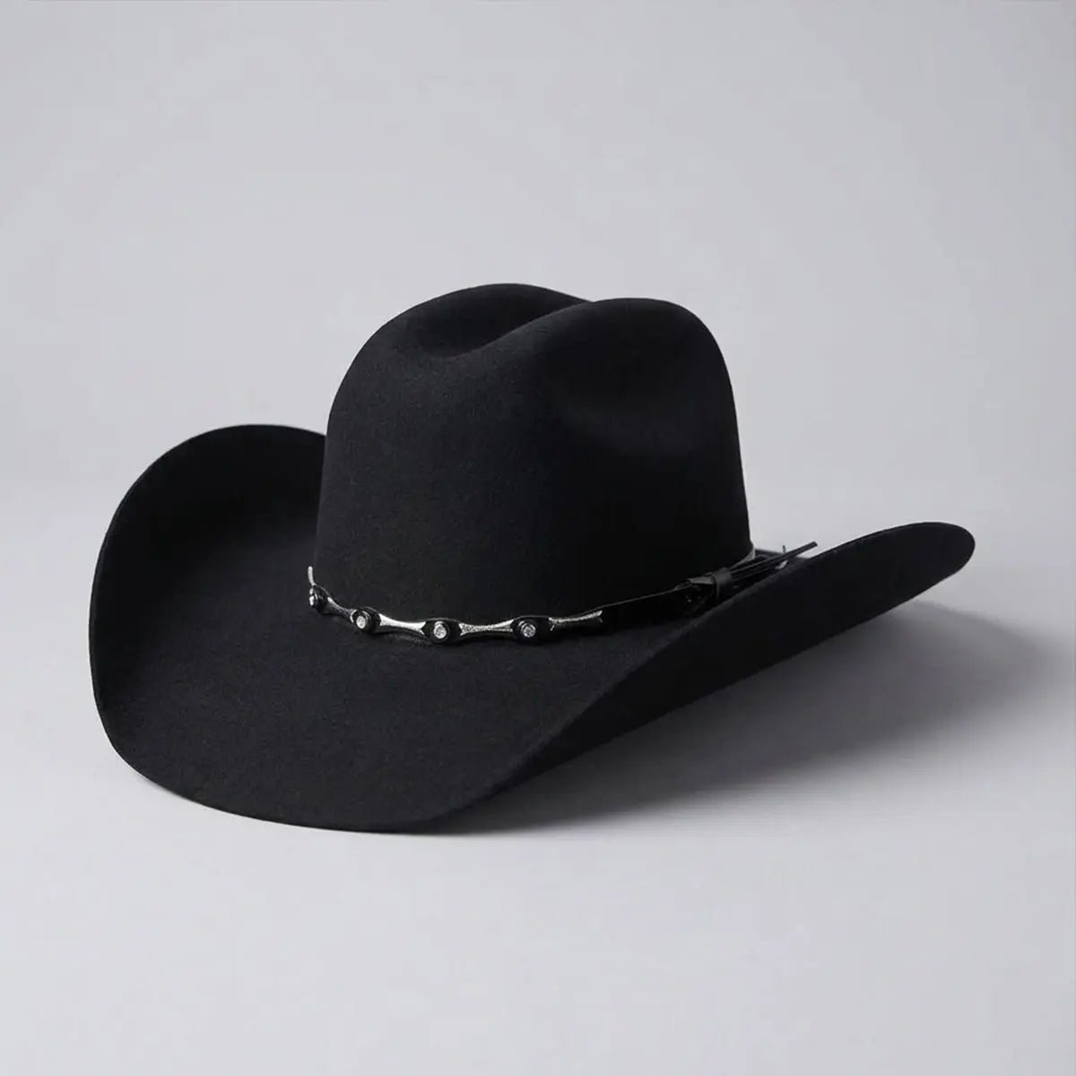 Texana 50X Toro Style Western Cowboy Fur Felt Hat - Black - OriginalWestern.com