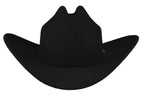 Texana Cuernos Chuecos 100X Sinaloa (Chaparral) Style Beaver Fur Felt Hat-Black - OriginalWestern.com