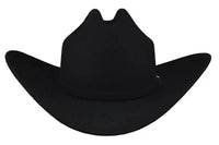 Texana Cuernos Chuecos 100X Sinaloa (Chaparral) Style Beaver Fur Felt Hat-Black - OriginalWestern.com
