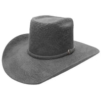 Texana Cuernos Chuecos 10X Vakera Grizzly Srtyle Fur Felt Cowboy Hat-Gray - OriginalWestern.com