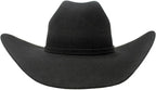Texana Cuernos Chuecos 30X Oscar Marlboro Style Beaver Felt Cowboy Hat - Black - OriginalWestern.com