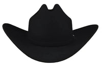 Texana Cuernos Chuecos 30X Sinaloa Style Beaver Felt Western Cowboy Hat - Black - OriginalWestern.com