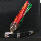 Texana Cuernos Chuecos 30X Sinaloa Style Beaver Felt Western Cowboy Hat - Black - OriginalWestern.com