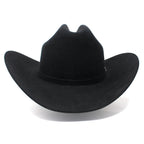 Texana Cuernos Chuecos 30X Sinaloa Style Beaver Felt Western Cowboy Hat - Black - OriginalWestern.com