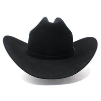 Texana Cuernos Chuecos 30X Sinaloa Style Beaver Felt Western Cowboy Hat - Black - OriginalWestern.com