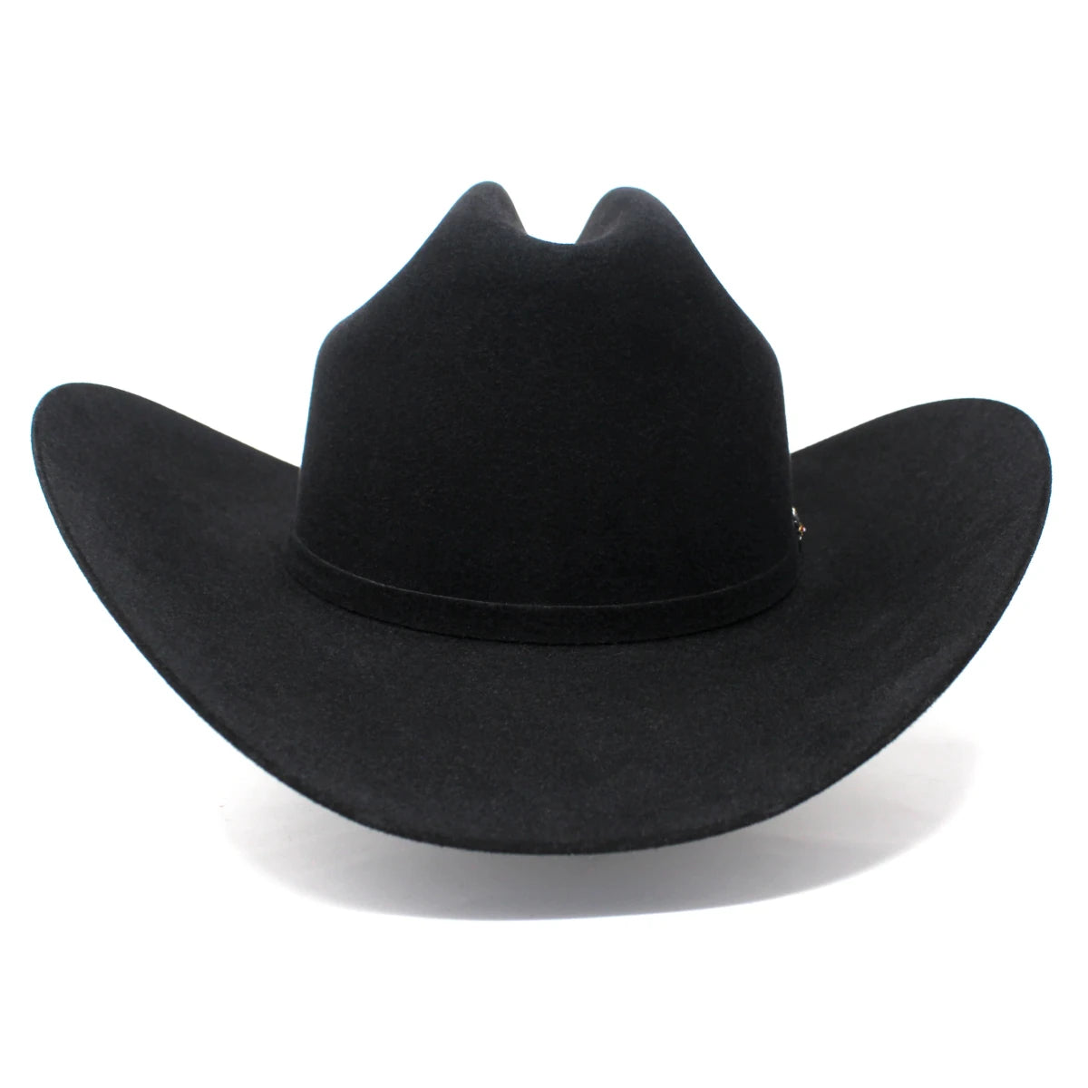 Texana Cuernos Chuecos 30X Sinaloa Style Beaver Felt Western Cowboy Hat - Black - OriginalWestern.com
