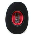 Texana Cuernos Chuecos 30X Sinaloa Style Beaver Felt Western Cowboy Hat - Black - OriginalWestern.com