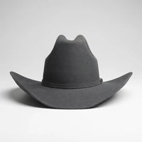 Texana Cuernos Chuecos 30X Sonora Style Beaver Fur Felt Hat - Dark Gray - OriginalWestern.com