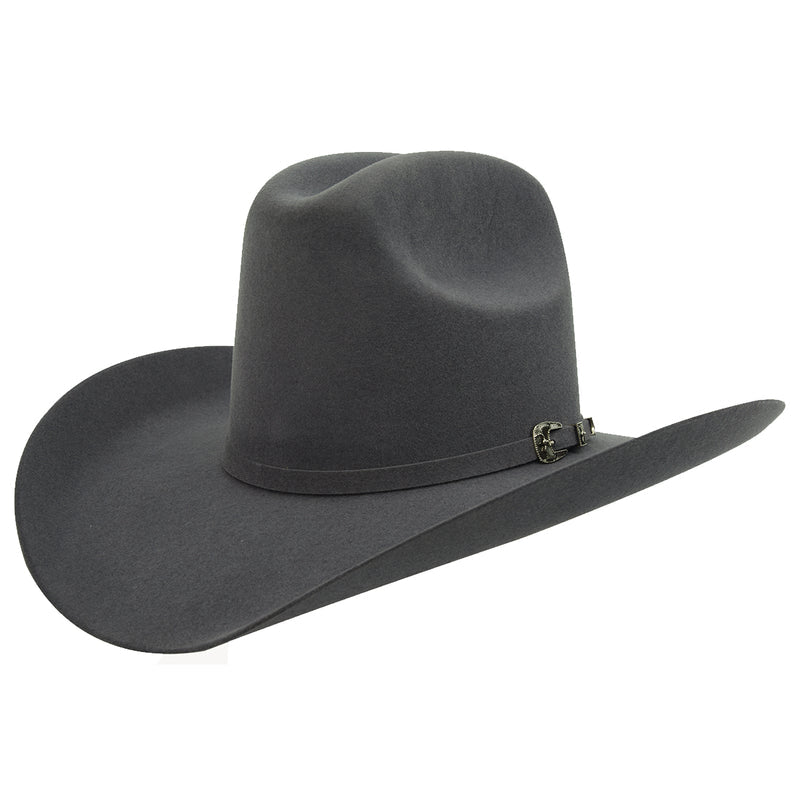 Texana Cuernos Chuecos 30X Sonora Style Beaver Fur Felt Hat - Dark Gray - OriginalWestern.com